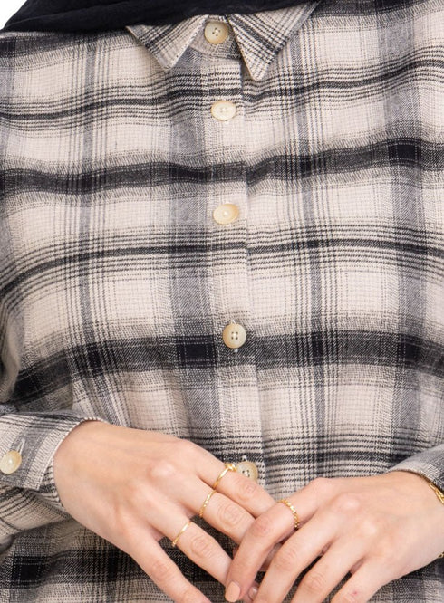 Design 16 Checkered O - V Shirt - Khotwh